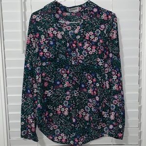 Express patterned blouse size small